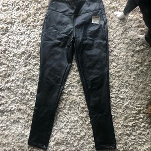 Kendall and Kylie faux leather leggings